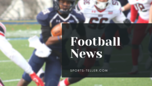 Sports News Article header image with running football players in the background and "Football News, Sports-Teller.com" as a text overlay