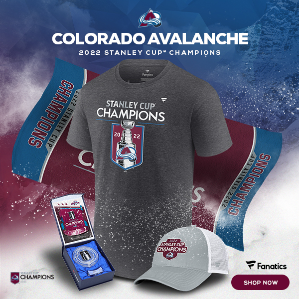 Avalanche 2022 Stanley Cup Champions. Shop Colorado Avalanche at Fanatics.com [affiliate link]