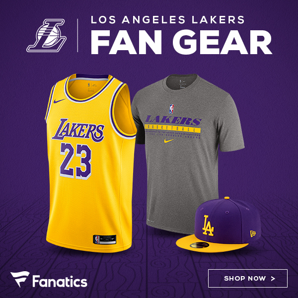 Lakers NBA Fan Gear 2020s. Shop Los Angeles Lakers at Fanatics.com [affiliate link]