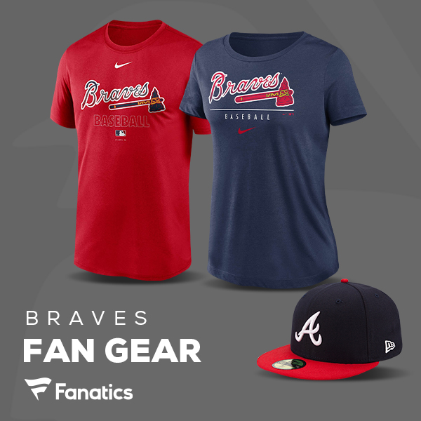 Braves MLB Fan Gear 2020s. Shop Atlanta Braves at Fanatics.com [affiliate link]