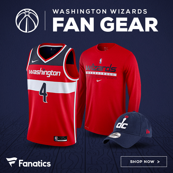 Wizards NBA Fan Gear 2020s. Shop Washington Wizards at Fanatics.com [affiliate link]